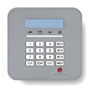 TASTIERA PER CENTRALE MIRA CON DISPLAY RETROILLUMINATO A 2 RIGHE CON 16 </br>CARATTERI</br>