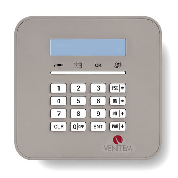 TASTIERA PER CENTRALE MIRA CON DISPLAY RETROILLUMINATO A 2 RIGHE CON 16 </br>CARATTERI</br>