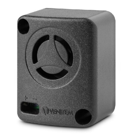 Buzzer di potenza rettangolare  nero BZ100 con morsetto.</br>