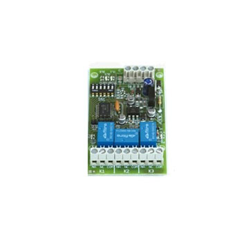 Anomalia batteria ingresso OP toisolato 3 rele' di uscita 1A.</br>