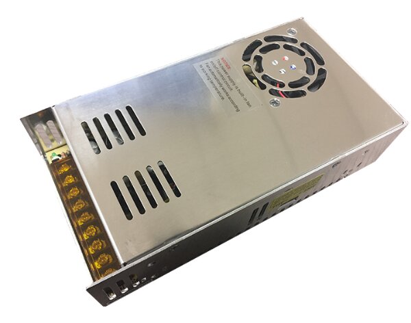 Alimentatore ventilato per A200S.</br>Input 180-264 Vac 50-60Hz 9,7A, 350W.</br>Output 36 Vdc 9,7A.</br>Dimensioni 215x115x50 mm (LxHxP).</br>Peso 1 Kg.</br>