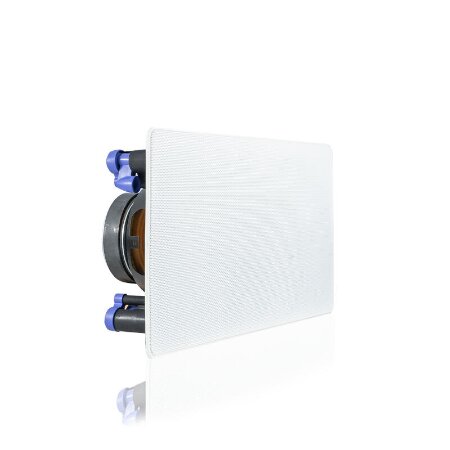 Diffusore rettangolare, 2 vie da incasso, HI-FI, Frameless</br>Woofer 2x13,5 cm in Kevlar</br>Tweeter da 2,5 cm a cupola, in titanio, magnete neodimio</br>Potenza 70W RMS</br>Potenza musicale 140W</br>Amplificazione consigliata da 10 a 80 W RMS</br>Impedenza 8 O</br>Risposta in frequenza 65-20000 Hz - Sensibilità 90 dB</br>Angolo di dispersione 120° (V/O)</br>Dimensioni (LxHxP) 386x175x82 mm</br>Foro da incasso (LxH) 364x153 mm</br>Peso 2 Kg</br>Colore bianco RAL 9016, verniciabile (vedi Vivaldi Giove GIADA213F.R).</br>Temperatura di lavoro da -20° a 65°</br></br>Incasso su cartongesso: non servono accessori</br>Incasso su muratura: tramite Vivaldi Ulisse SC2</br></br>